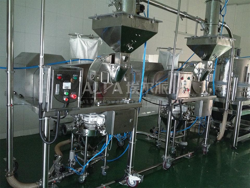 API ultrafine pulverization production line in Hunan